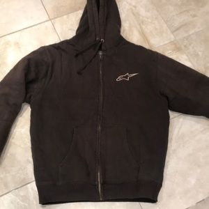 Alpinestars Logo jacket with hoodie Man’s size L